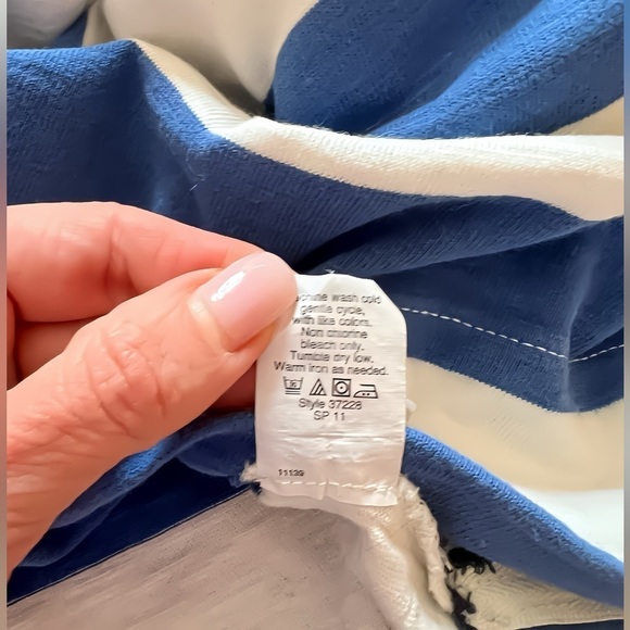 J. Crew Striped Shift Dress – Size S – 100% Cotton - Picture 7 of 10